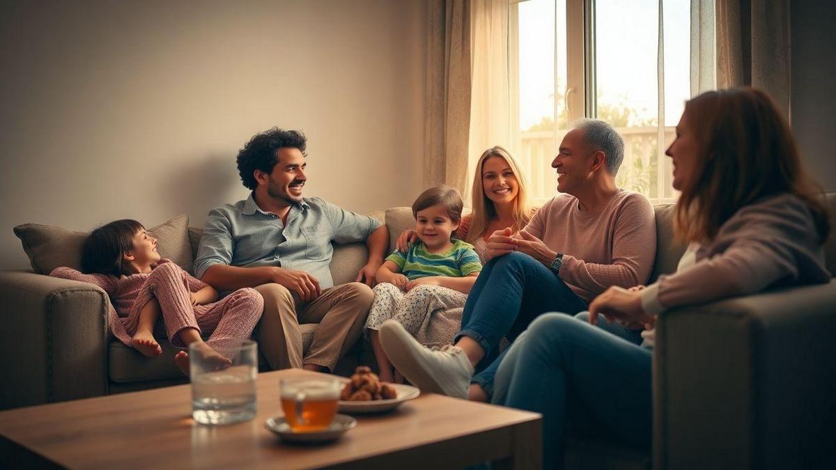 O papel da família e amigos no suporte emocional