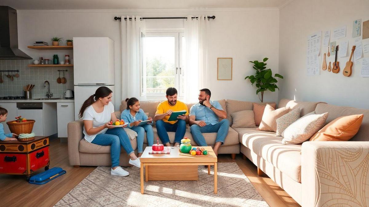 Divisão de responsabilidades e seu efeito nos relacionamentos familiares