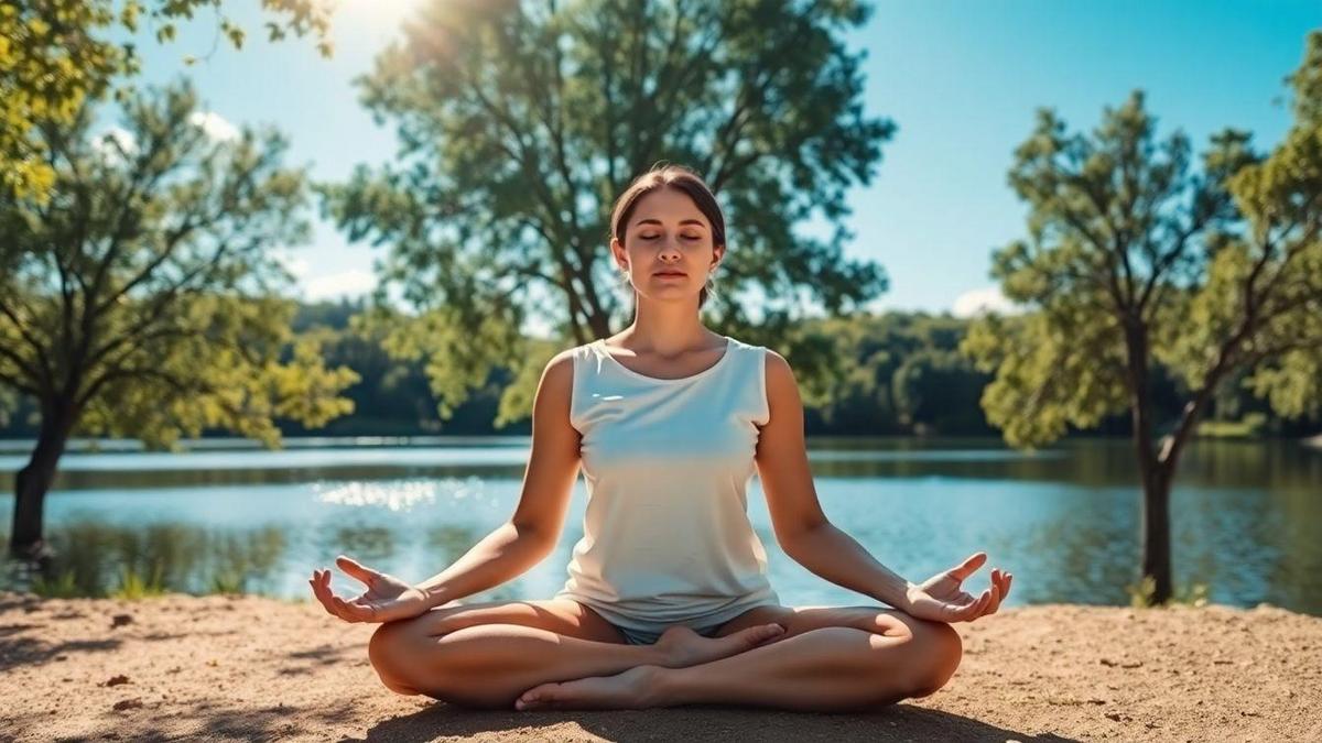 Respiração Profunda e Meditação para Calma
