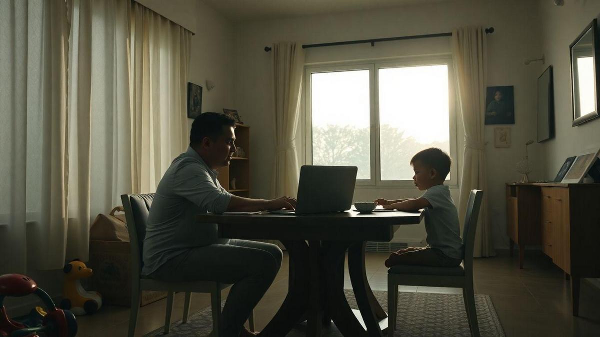 Equilíbrio Trabalho-Família para Pais Solteiros