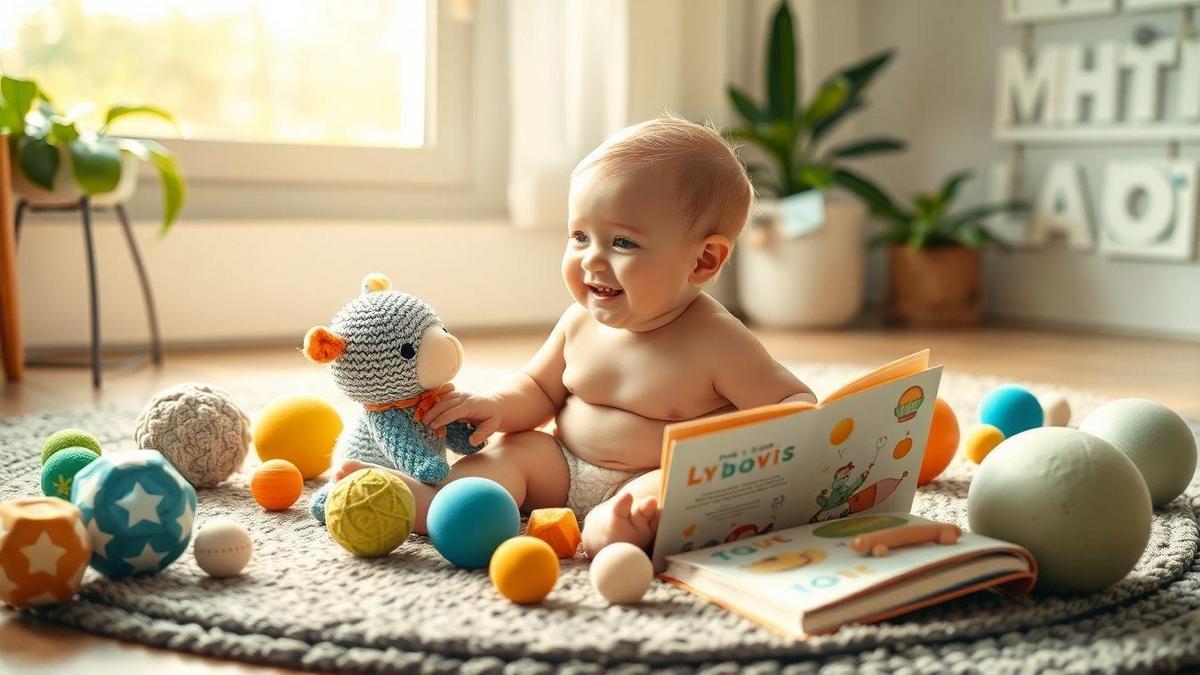 Estimulação sensorial: Ajudando seu bebê a explorar o mundo