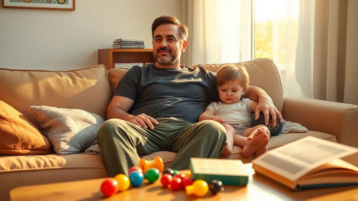 Gestão emocional na paternidade solo