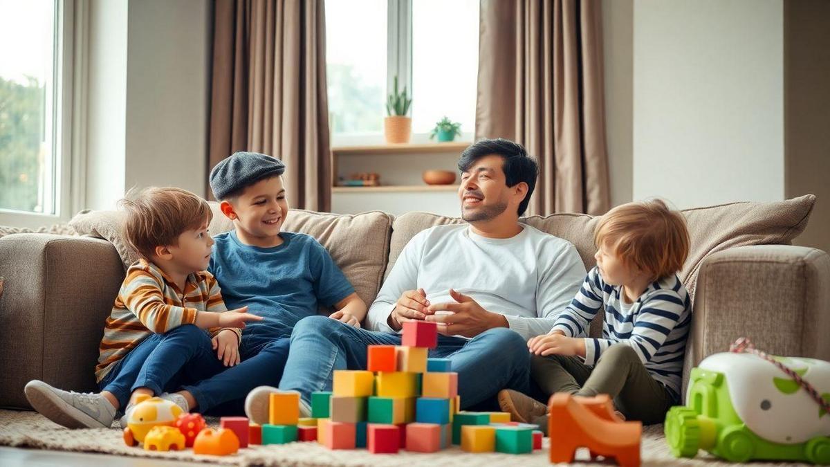 Comunicação com os filhos: a chave para a paternidade ativa