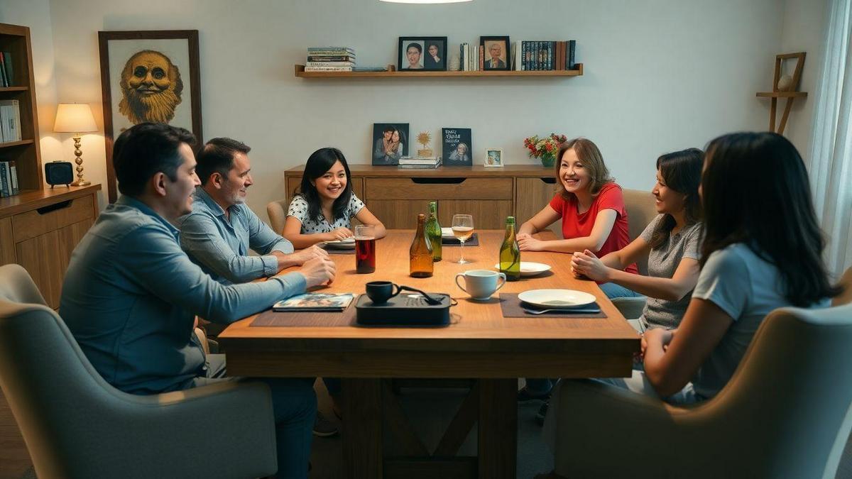 O Impacto do Relacionamento Familiar na Discussão