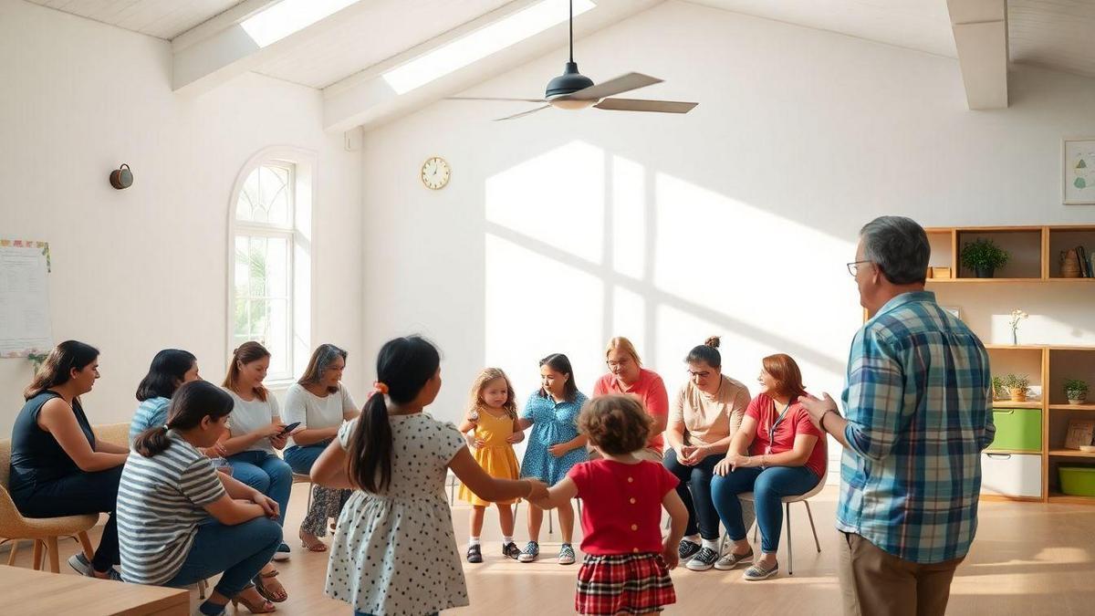 Programas Comunitários e Suporte a Pais Solos Programas Comunitários e Suporte a Pais Solos