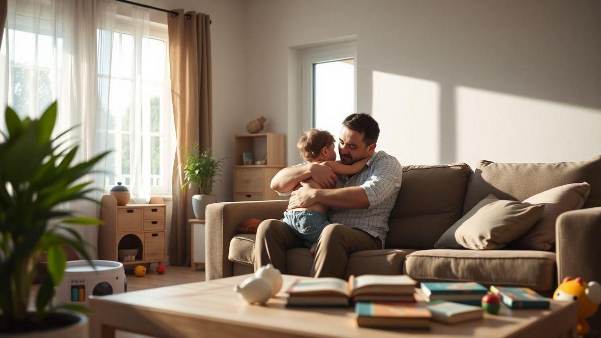 Apoio Emocional: Um Pilar da Paternidade Solo