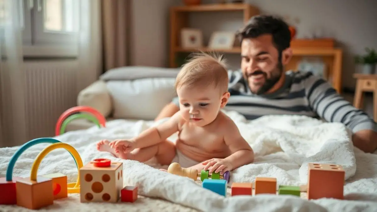 Jogos de estimulação cognitiva bebê que você pode aplicar em casa diariamente