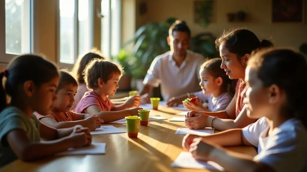 Envolvendo família e comunidade em atividades práticas educação financeira para crianças