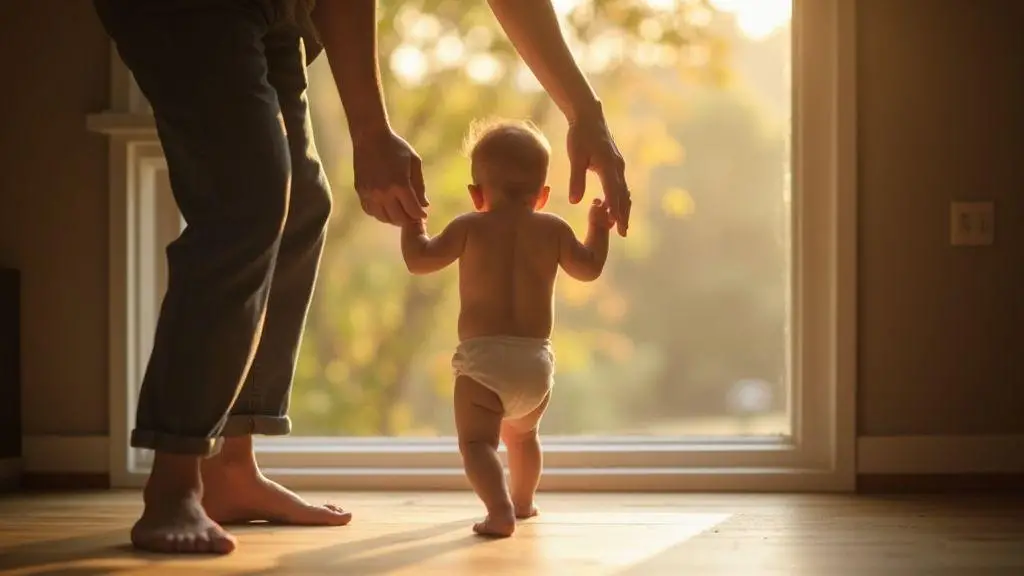 Motricidade grossa pernas do bebê e progressão até os primeiros passos